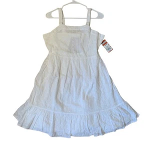 Teen/women White Sun Dress. Size XXL 18 Eyelet Design. Short Dress - Cat & Jack - Picture 1 of 5