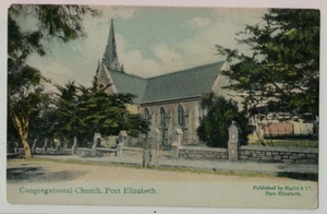 Sudáfrica - Iglesia Congregacional, Puerto Isabel - Postal temprana - Imagen 1 de 2