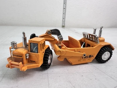 Mitsubishi TMS 8A No. 25 Motor Scraper Diecast Toy Shinsei Mini Power Used - Image 1 of 4
