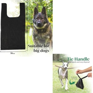 Doggy Bag Hunde Abfallkot mit Bindegriffen Pickup Bag (12 x 50) 600 Beutel - Bild 1 von 4