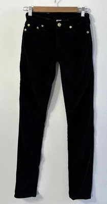 TRUE RELIGION Jeans VELVET SUPER SKINNY MID RISE Jeans Pants Sz 25 - Image 1 of 4