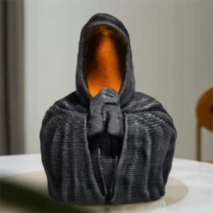 Funny Reaper Figurine Resin Crafts LED Reaper Candlestick Table Decors - Picture 1 of 12