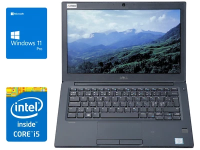 Dell Latitude 7290 i5-8350U 8/16GB - 128/256/512/1028GB SSD 1366x768 Windows 11 - Bild 1 von 4
