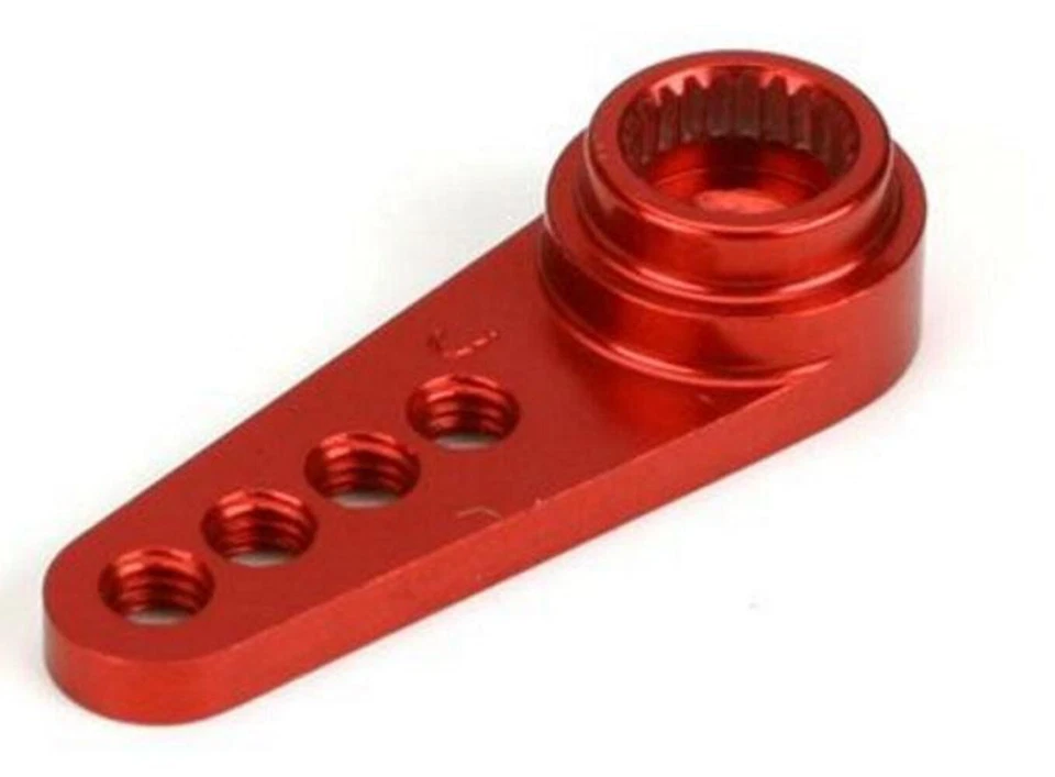 Dynamite 1/2 Machined Aluminum Servo Arm J/a Red DYN2536