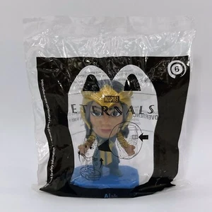 Modellino McDonald's Happy Meal giocattolo Marvel Eternals Ajak #6 con braccia mobili 2021 nuovo con scatola - Foto 1 di 3