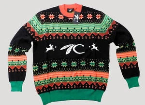 Choctaw Casino Christmas Sweater 2XL Red Green Black Reindeer Snowflake Cotton - Picture 1 of 12