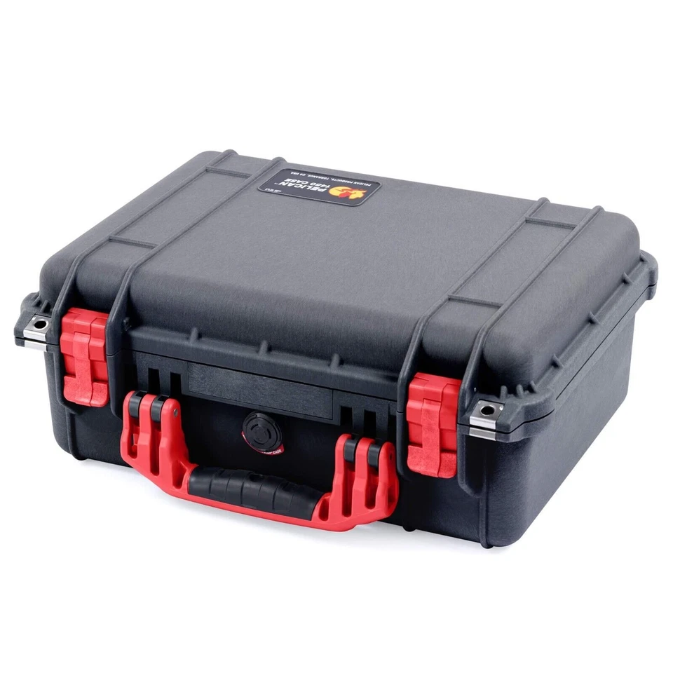 Pelican 1450 Black Hard Case W/Foam