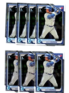 David Guzman 2024 Bowman Chrome 1st BCP-114 7-RC LOT BLUE JAYS - Bild 1 von 1