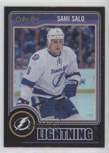 2014-15 O-Pee-Chee Black Rainbow /100 Sami Salo #487