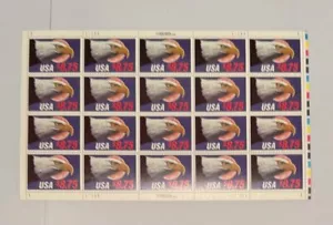 US Sc #2394 Eagle and Moon, 1988 Full Sheet of 20 MNH - Bild 1 von 1