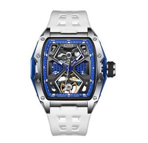 BONEST GATTI Sapphire Watch Exhibition Flywheel Auto Mechanical Wristwatch Gift