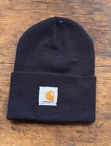Berretto Carhartt con polsini in maglia A18 taglia unica - colore navy - Foto 1 di 2