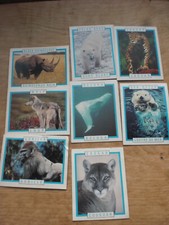 1990 KELLOGG'S Canadian Wildlife X8 Animal Images Rare