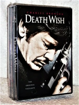 Death Wish 6-Movie Complete (DVD, 2020 4-Disc) Charles Bronson Bruce Willis NEW - Image 1 of 4