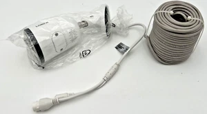 (1) NEW LOREX 4K SMART CAMERA, 100' CAT5E, E893AB-Z8 - Picture 1 of 11