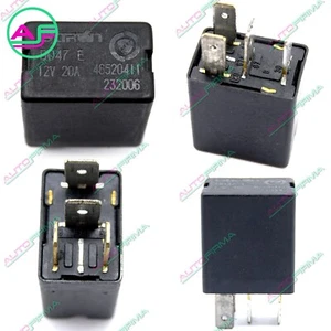  MULTI USE RELAY FOR FIAT ALFA ROMEO 4-PIN 12v BLACK MICRO RELAY BITRON 46520411 - Picture 1 of 8