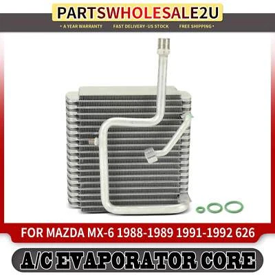 Núcleo evaporador de CA para Mazda 626 1988-1992 MX-6 1988-1989 1991-1992 placa y aleta Foto 1 de 4
