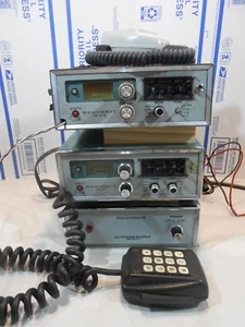 VTG Heathkit HW-2036 2m Radio pair + power supply for parts w/manuals - Zdjęcie 1 z 24