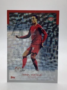 TOPPS LIVERPOOL TEAM SET 2022/23 ICY FOIL VIRGIL VAN DIJK - Imagen 1 de 2