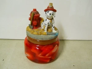 Vela de gel de fresa con aromas de fresa para perro dálmata - Imagen 1 de 3