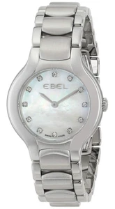 Ebel Beluga Mother of Pearl Diamonds Stainless Steel Quartz Womens Watch 1216038 - Picture 1 of 2