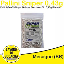 Pallini Sniper Geoffs 0,43g BB Bianchi Super Natural Precision Bio 1000bb