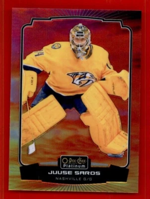 2022-23 O-Pee-Chee Platinum Sunset #177 Juuse Saros. - Image 1 of 2