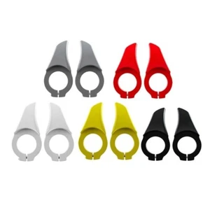 Pairs of Bike Handlebar Grips Ergonomic Bicycle Handlebar Thumb Force Rest Grip - Picture 1 of 14