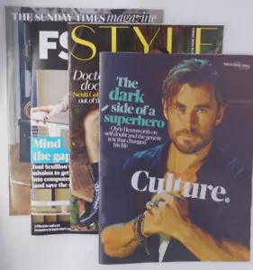 Sunday Times supplements 12th May 2024 Ncuti Gatwa, Chris Hemsworth, FutureScot - Picture 1 of 1