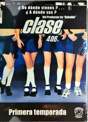 Clase 406 (2002, DVD) Sherlyn, Dulce María, Irán Castillo, Alfonso Herrera - Image 1 of 2