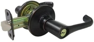 Taiwan Fu Hsing Reversible Milano Entry Lever Lockset, Aged Brone - Lypx700b-ka2 - Bild 1 von 4