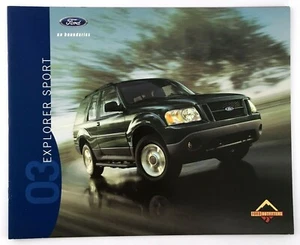 Ford Explorer 2003 deportivo sala de exposición folleto de ventas concesionario catálogo coche automático EE. UU. - Imagen 1 de 4