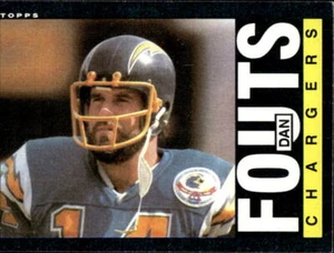 1985 Topps #372 Dan Fouts - Picture 1 of 2