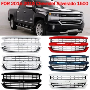 LTZ High Country Style Front Bumper Grille For 16-2018 Chevrolet Silverado 1500 - Picture 1 of 87