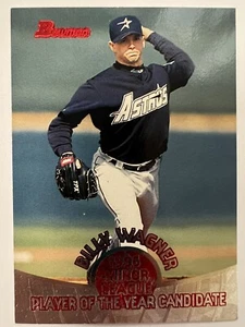 BILLY WAGNER 1996 Bowman PLAYER OF THE YEAR CANDIDATE #POY 13 Astros - Picture 1 of 2