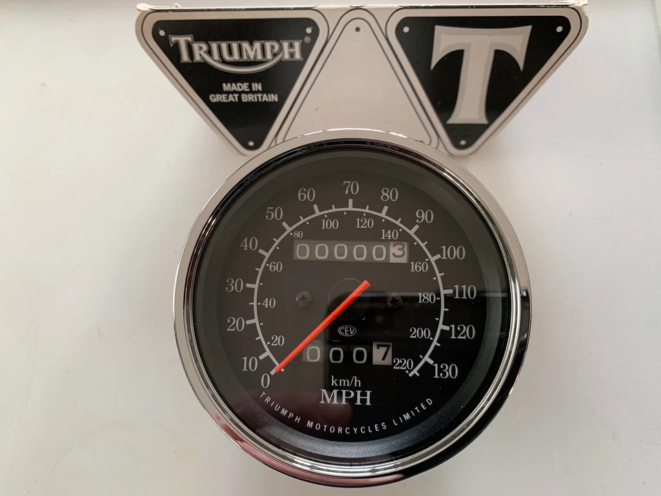 Triumph Thunderbird 900 NEW 130 MPH CEV Speedo HINCKLEY Adventurer - Image 1 of 4