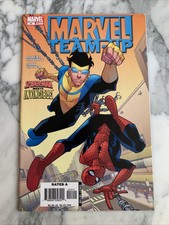 Marvel Team-Up #14 COMIC BOOK Spider-Man Meets Invincible Kirkman 2006 Rare!