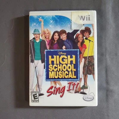 High School Musical: Sing It (Nintendo Wii, 2007)  COMPLETE TESTED - Image 1 of 3