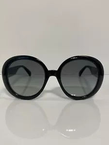 Neu im Karton Gucci GG0712S 001 schwarze auffällige runde Damen-Sonnenbrille - Bild 1 von 6