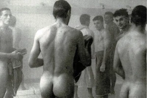 Men in a steam filled shower #2 Gay gentleman's collection 4x6 reprint - Picture 1 of 1