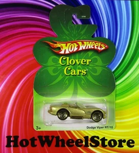 Dodge Viper RT/10 HW82-071525 2007 Hot Wheels Clover Cars dorado - Imagen 1 de 7
