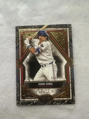 2025 Topps Tier One -Josh Jung Sliver Foil /125 #27 - Image 1 of 2