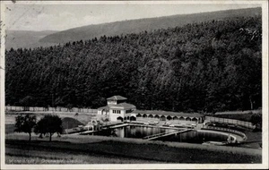 Ak Michelstadt im Odenwald, Stadion, Partie im Schwimmbad - 3169930 - Bild 1 von 2