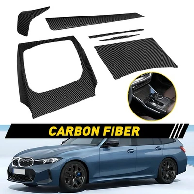 ABS Carbon Fiber interior Trim Cover Set Fits BMW 330i 430i G20 G21 G22 2020-22 — 第 1/4 张图片