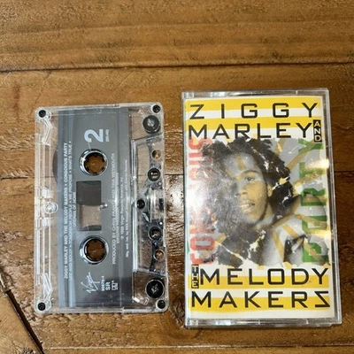 Ziggy Marley and the Melody Makers - Conscious Party (Cassette) 1988 TESTED - Image 1 of 4