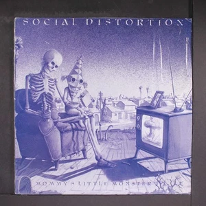SOCIAL DISTORTION: mommy's little helper DOUG MOODY PROD. 12" LP 33 RPM - Picture 1 of 2