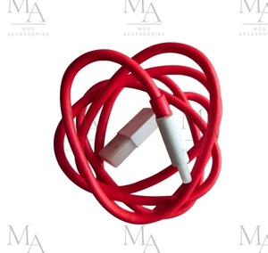 Genuine OnePlus Warp Fast Charge USB-A to USB-C (Type C) Data Cable Red 1M D301 - Picture 1 of 6