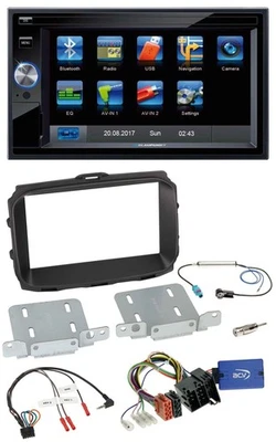 Blaupunkt Lenkrad USB Bluetooth TMC 2DIN Navigation für Alfa Romeo Giulietta 201 - Bild 1 von 4