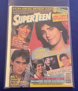 VTG July 1983 SuperTeen MAGAZINE COMPLETE VG+ Journey/Stamos/Baio/ET/Matt Dillon - Picture 1 of 7