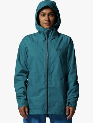 Mountain Hardwear Threshold Jacket Womens Size XS Botanic Shell Waterproof NWT - Image 1 of 4